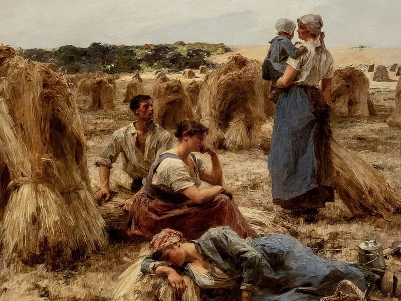 1844-Léon Augustin Lhermitte - I raccoglitori